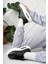 Dvm 5750 Siyah Beyaz Havalı Taban Kadın Sneakers 4
