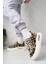 Dvm 5750 Leopar Havalı Taban Kadın Sneakers 3