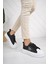 Dvm 7100 Siyah Beyaz Kadın Sneakers 2