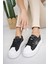 Dvm 7100 Siyah Beyaz Kadın Sneakers 4