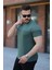 Erkek Hakim Yakalı Kısa Kollu Pamuklu T-Shirt 2
