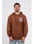 Oversize Göğüste Shocked Baskılı Hoodie 2