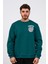 Regular Göğüste Shocked Baskılı Sweatshirt 2