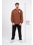Oversize Göğüste Baskılı Scary Sweatshirt 5