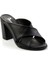 Siyah Leather Kadın Terlik K04040012503 2