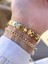 Altın Kaplama Kararma Renk Atma Yapmaz 3ATM Su Geçirmez+Bileklik Lady Wristwatch GRC.101.M3 3