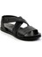 Siyah Leather Kadın Sandalet K05724660203 2