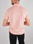 Fermuarlı Pembe Yakalı Tshirt 2