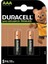 Duracell Şarjlı 900 Ma Aaa Ince Kalem Pil 2li Paket 1
