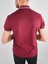Fermuarlı Bordo Yakalı Tshirt 2