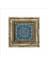 Iran Geometrik Mozaiği Baskılı Doğaltaş Tablo 25CMX25CM KD-106 2