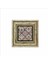 Italyan Çini Deseni Baskılı Doğaltaş Tablo (20 x 20 Kd-27) 2