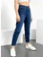 Yüksek Bel Mom Jean Kadın Kot Pantolon 4