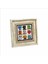 Kediler Baskılı Doğaltaş Tablo 20X20 KRG-166 1