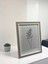 Ciho 15×20 cm Camlı Ahşap Dekoratif Kontrast Beyaz Detaylı Fotoğraf / Anı Çerçevesi 2