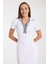 Polo Yaka Fit Kesim Ribana Elbise DNV-000107 5