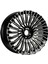 -S1021-01 9.5X19" -5X112 ET48 66.6 Deep Black Diamond Gloss Jant (4 Adet) 1