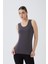 Kolsuz U Yaka Pamuklu Kadın Body T-Shirt 2049- Likralı Vücuda Oturan Body 1