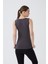 Kolsuz U Yaka Pamuklu Kadın Body T-Shirt 2049- Likralı Vücuda Oturan Body 2