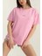 Oversize Kısa Kollu Kadın T-Shirt-Al@ 3