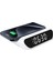 SL-CW18 Telefon Uyumlu 15W LCD Ekran Double Alarmli Beyaz Kablosuz Şarj Cihazı 2