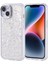 iPhone 13 Kılıf Taş Detaylı ve Şık Pebliss Premium Silikon Kapak 1