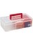 Novelty Box M Şeffaf Malzeme Kutusu (Kırmızı Detay) 1