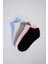 Renkli 5'li Örme Patik Çorap 1207 1