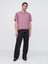 Erkek Koyu Lila Heavyweight Crop T-Shirt 5
