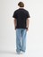 Ricardo 84002 Oversize Siyah Erkek Basic T-Shirt 5
