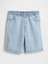 Kadın Denim Mavi 11" Mid Rise Ultrasoft Easy Denim Şort 2
