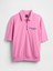 Erkek Pembe Vintagesoft Spor Çeyrek Fermuarlı Pullover Sweatshirt 2