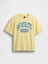 Erkek Sarı Vintagesoft Athletic Gap Logo Sweatshirt 2