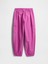 Kız Çocuk Koyu Pembe Paraşüt Pantolon 3
