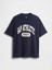 Erkek Siyah Vintagesoft Athletic Gap Logo Sweatshirt 2