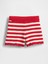 Kız Bebek Kırmızı Örgü Şort 3