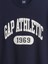 Erkek Siyah Vintagesoft Athletic Gap Logo Sweatshirt 3