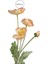 Yapay Anemon Çiçeği Turuncu 58 cm 3