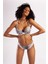 Goldy Heavy Push Up Bra, Gri Leopar Konforlu ve Şık Sütyen 2