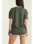 Oversize Kısa Kollu Kadın T-Shirt-Al@ 2