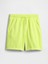 Erkek Çocuk Limon Sarısı Fleece Pull-On Şort 1