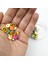 Plastik Başlı Renkli Raptiye 50 Li (RP50) 2