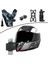Buffer® Motorsiklet Kask Önü Takılan Telefon Tutucu Aksiyon Kamerası Takılabilen Aparat 1