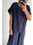 Lacivert Pamuk Pijama Takımı 4