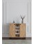 Misty 2 Kapaklı Konsol, Çok Amaçlı Dolap, 90 cm 3