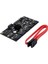 Sagrado Sata 1 Ila 5 Sabit Sürücü Adaptör Kartı JMB575 Sata-Iıı Bağlantı Noktası Çoğaltıcı Genişletme Kartı, Sata3.0 Genişletme Sata Kablosunu (Yurt Dışından) 1