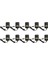 10X Şarj Cihazı Abd Tak Ac 110V 220V Dönüştürücü Dc 24V 1A Güç Kaynağı Adaptörü Siyah (Yurt Dışından) 1