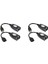 4x Usb'den RJ45 Rj 45 Lan Kablo Uzatma Adaptörü Genişletici Usb'den Ağ Bağlantı Noktası Sinyal Amplifikatörüne (Yurt Dışından) 1