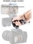 Evrensel Dslr Kamera Rig Üst Kolu 3 Soğuk Ayakkabı Adaptör Dağı LED Işık Mikrofon Metal Kolu Kavrama (Yurt Dışından) 5