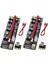 Sagrado 2 Paket Pcı-E Yükseltici Gpu Yükseltici Kartı 10 Kapasitör, 16X - 1x Pcie Express Eth Madenciliği Için Güçlendirilmiş Adaptör Kartı (Yurt Dışından) 1